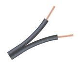 0.2mm2 twin flex cable black no tracer rvb2*0.2
